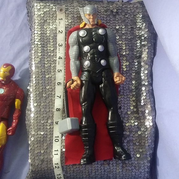 Marvel's Iron Man, Captain America, & THOR,12 INCH - Picture 6 of 12